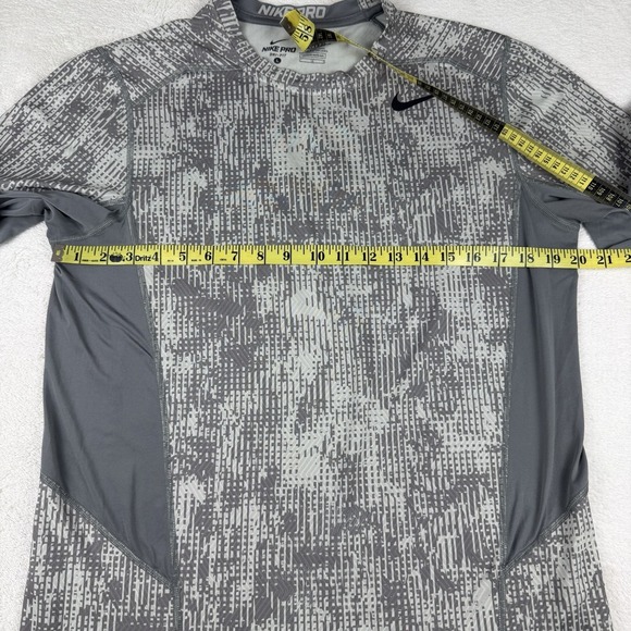 Nike Pro Dri-Fit Fitted Compression Digital Camo Long Sleeve Athletic Shirt L - Picture 16 of 16